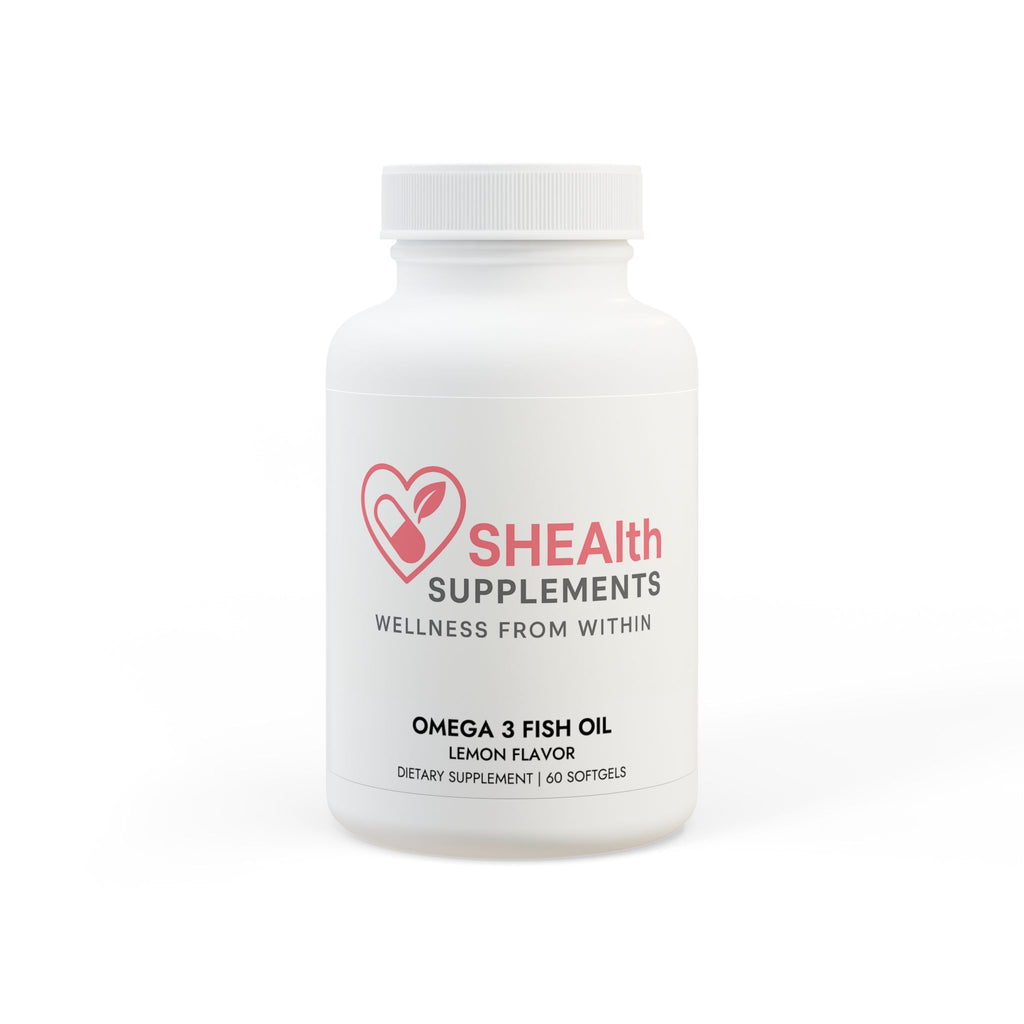 Omega 3 Fish Oil Supplement (60 Softgels)