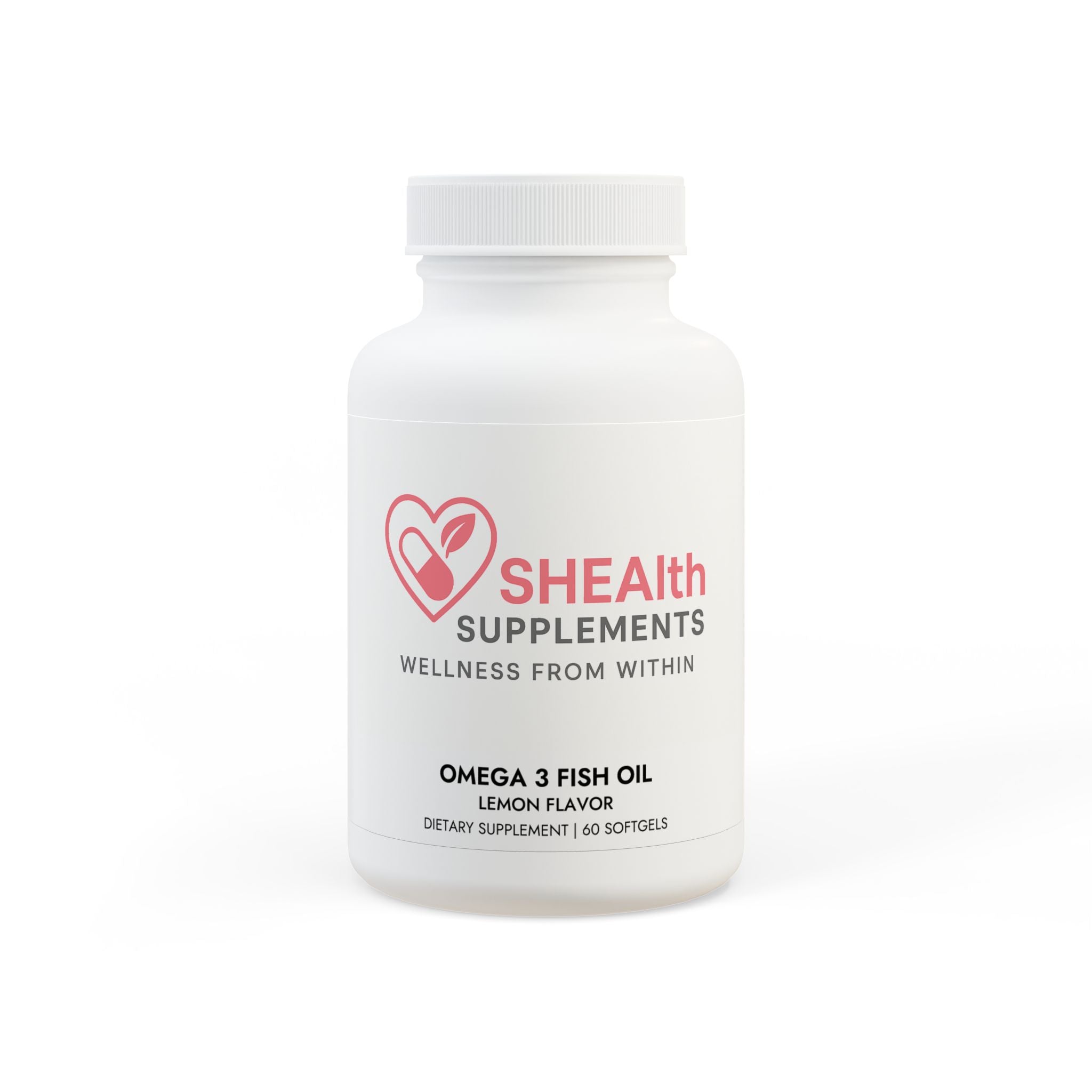 Omega 3 Fish Oil Supplement (60 Softgels)